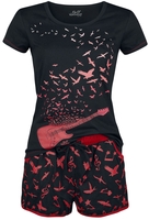 Full Volume by EMP - Ensemble De Pyjama - Pyjama - Femme - noir