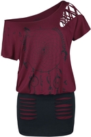 Full Volume by EMP - Hold Loosely - Robe courte - Femme - rouge