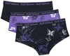 Full Volume by EMP - Lot De Culottes Avec Fleurs Et Papillons - Lot de culottes - Femme - lilas noir