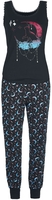 Full Volume by EMP - Pyjama-Set mit Mond Print - Pyjama - Femme - noir