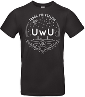 Funshirt - UwU Badge - T-Shirt Manches courtes - Homme - noir