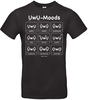 Funshirt - UwU Moods - T-Shirt Manches courtes - Homme - noir