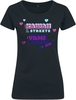 Funshirt - Yami Kawaii - T-Shirt Manches courtes - Femme - noir