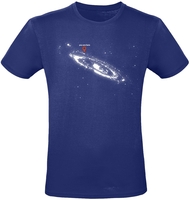 Funshirt - You Are Here - T-Shirt Manches courtes - Homme - bleu foncé
