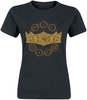 Game Of Thrones - House Of The Dragon - Crown - T-Shirt Manches courtes - Femme - noir