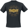 Game Of Thrones - House Of The Dragon - Crown - T-Shirt Manches courtes - Homme - noir