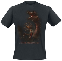 Game Of Thrones - House of the Dragon - Daemon - T-Shirt Manches courtes - Homme - noir
