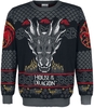 Game Of Thrones - House Of The Dragon - Dragon - Pull de Noël - Homme - multicolore