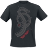 Game Of Thrones - House Of The Dragon - Dragon Logo - T-Shirt Manches courtes - Homme - noir