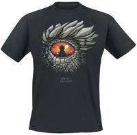 Game Of Thrones - House Of The Dragon - Eye Of The Dragon - T-Shirt Manches courtes - Homme - noir