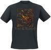 Game Of Thrones - House of the Dragon - Fire & Blood - T-Shirt Manches courtes - Homme - noir