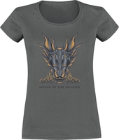 Game Of Thrones - House Of The Dragon - Illuminated - T-Shirt Manches courtes - Femme - gris