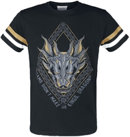 Game Of Thrones - House Of The Dragon - Make Kings - T-Shirt Manches courtes - Homme - noir