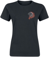 Game Of Thrones - House Of The Dragon - Pocket Dragon - T-Shirt Manches courtes - Femme - noir