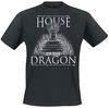 Game Of Thrones - House Of The Dragon - To The Throne - T-Shirt Manches courtes - Homme - noir