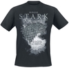 Game Of Thrones - Maison Stark - Winter Is Coming - T-Shirt Manches courtes - Homme - noir