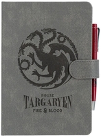 Game Of Thrones - Maison Targaryen - Fire And Blood - Bureau,  Carterie & Emballage - Unisexe - noir rouge
