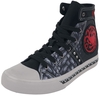 Game Of Thrones - Targaryen - Fire And Blood - Baskets hautes - Unisexe - noir