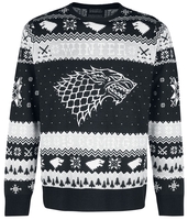 Game Of Thrones - Winter Is Coming - Pull de Noël - Homme - gris