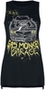 Gas Monkey Garage - Angry Driver - Robe courte - Femme - noir