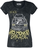 Gas Monkey Garage - Angry Driver - T-Shirt Manches courtes - Femme - noir
