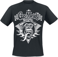 Gas Monkey Garage - Diamond And Flames - T-Shirt Manches courtes - Homme - noir