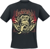 Gas Monkey Garage - Flamed Exhaust - T-Shirt Manches courtes - Homme - noir