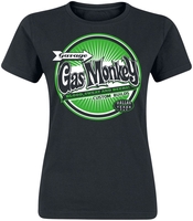 Gas Monkey Garage - Green Bottle Top - T-Shirt Manches courtes - Femme - noir