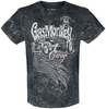 Gas Monkey Garage - Green Hot Rod - T-Shirt Manches courtes - Homme - noir