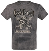 Gas Monkey Garage - Helmet - T-Shirt Manches courtes - Homme - gris