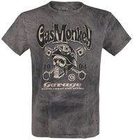 Gas Monkey Garage - Helmet - T-Shirt Manches courtes - Homme - gris