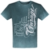Gas Monkey Garage - Hot Rod - T-Shirt Manches courtes - Homme - vert