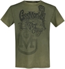 Gas Monkey Garage - Hot Rod Garage - T-Shirt Manches courtes - Homme - vert