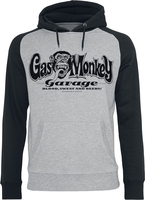 Gas Monkey Garage - Logo - Sweat-shirt à capuche - Homme - noir gris