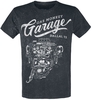Gas Monkey Garage - Mechanical Monkey - T-Shirt Manches courtes - Homme - noir