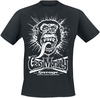 Gas Monkey Garage - Monkey Explosion - T-Shirt Manches courtes - Homme - noir