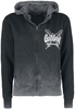 Gas Monkey Garage - Racing Skull - Sweat-shirt zippé à capuche - Femme - gris