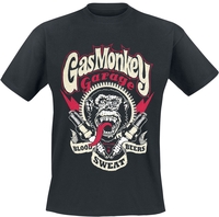 Gas Monkey Garage - Spark Plug - T-Shirt Manches courtes - Homme - noir
