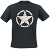 Gasoline Bandit - Army Star - T-Shirt Manches courtes - Homme - noir