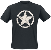 Gasoline Bandit - Army Star - T-Shirt Manches courtes - Homme - noir