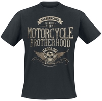 Gasoline Bandit - Motorcycle Brotherhood - T-Shirt Manches courtes - Homme - noir