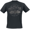Gasoline Bandit - Wheels Of Fire - T-Shirt Manches courtes - Homme - noir