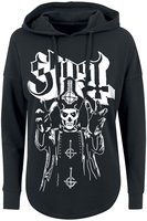 Ghost - Colère Du Pape - Sweat-shirt à capuche - Femme - noir