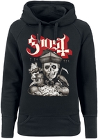 Ghost - Della Morte - Sweat-shirt à capuche - Femme - noir
