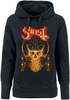 Ghost - Papa Flames - Sweat-shirt à capuche - Femme - noir
