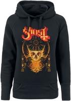 Ghost - Papa Flames - Sweat-shirt à capuche - Femme - noir