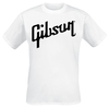 Gibson - Logo Noir - T-Shirt Manches courtes - Homme - blanc