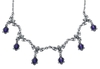 Gothicana by EMP - Baroque Lilas - Serre-cou - Femme - couleur argent