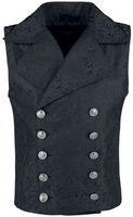 Gothicana by EMP - Baroque Vest - Veste - Homme - noir