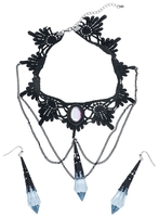 Gothicana by EMP - Blue Drop - Serre-cou - Femme - noir